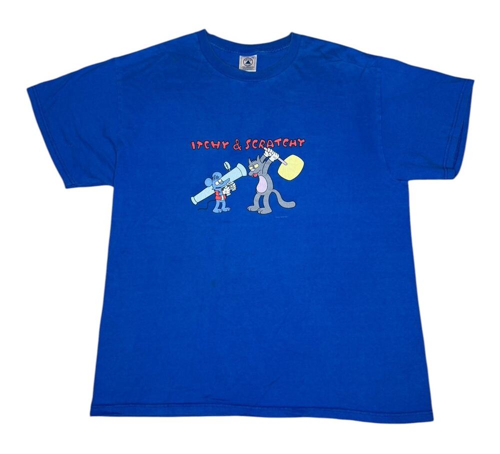 Vintage The Simpsons Itchy & Scratchy T-Shirt